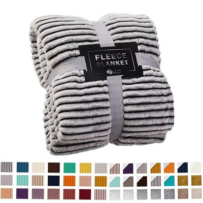 50" x 60" Fleece Throw Blanket