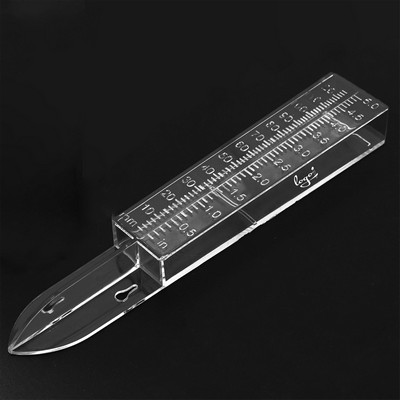 Clear Acrylic 5" RAIN GAUGE